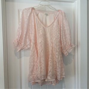 Umgee NWOT XL Pink Top